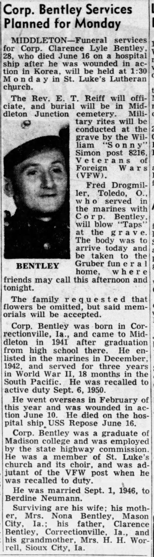 Clipping from Wisconsin State Journal